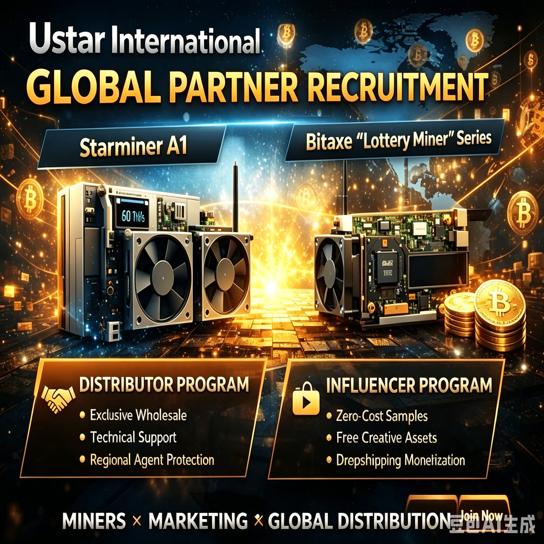 Starminer A1 & Bitaxe Lottery Series — Share the Power of Hashrate