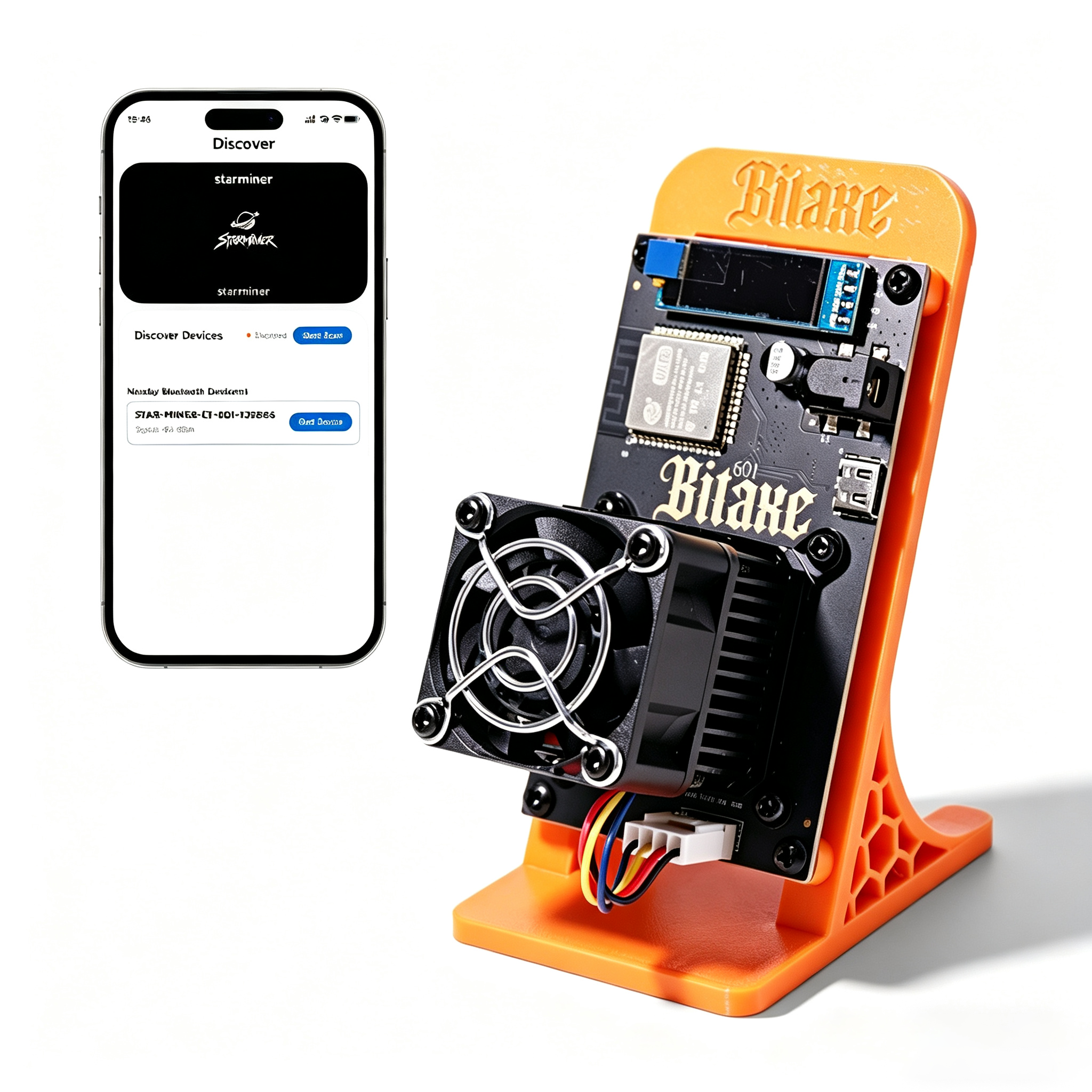 Bitaxe Smart Edition | App-Controlled Solo Bitcoin Node