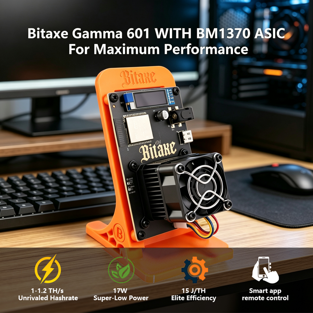 Bitaxe Smart Edition | App-Controlled Solo Bitcoin Node