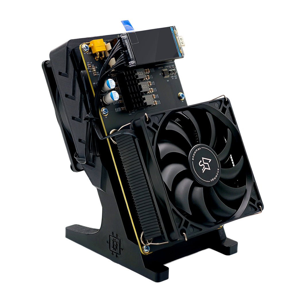 NerdQaxe++ Bitcoin Home Miner 6TH/s | Plug & Play Quiet Crypto Node