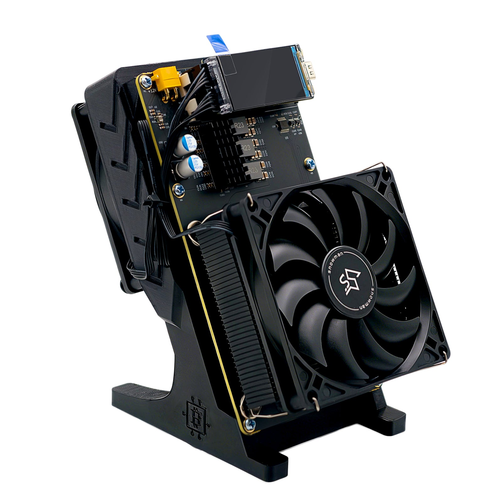 NerdQaxe++ Bitcoin Home Miner 6TH/s | Plug & Play Quiet Crypto Node